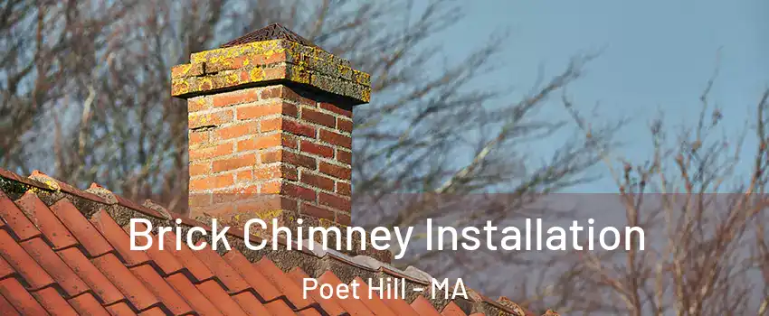 Brick Chimney Installation Poet Hill - MA