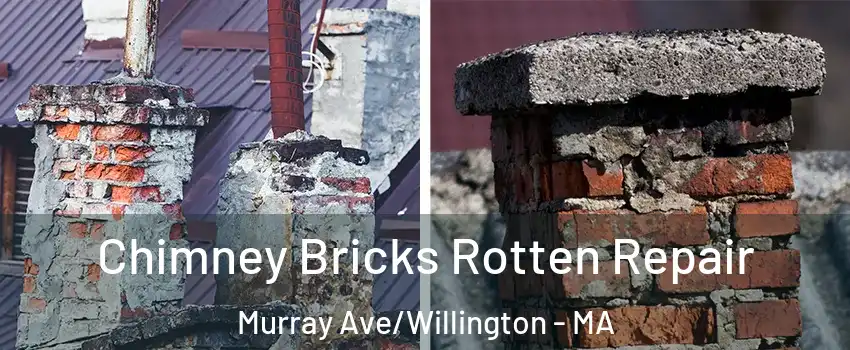 Chimney Bricks Rotten Repair Murray Ave/Willington - MA