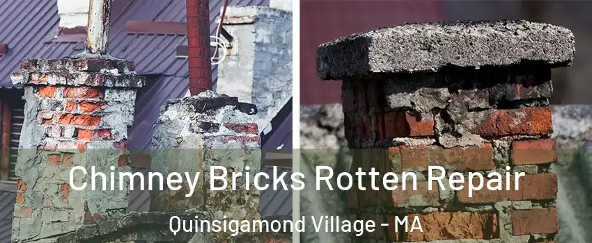 Chimney Bricks Rotten Repair Quinsigamond Village - MA