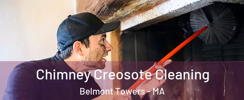 Chimney Creosote Cleaning Belmont Towers - MA