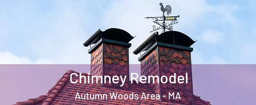 Chimney Remodel Autumn Woods Area - MA