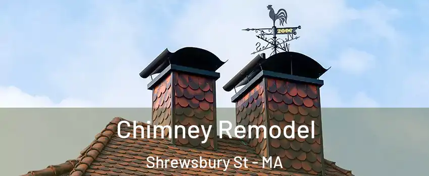 Chimney Remodel Shrewsbury St - MA