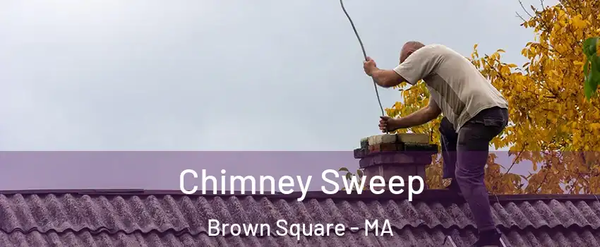 Chimney Sweep Brown Square - MA