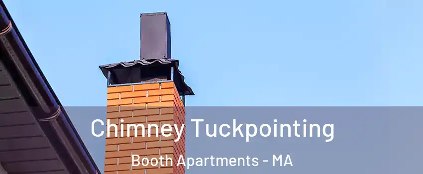 Chimney Tuckpointing Booth Apartments - MA