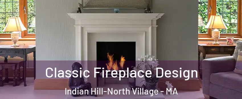 Classic Fireplace Design Indian Hill-North Village - MA