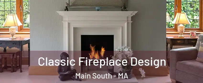 Classic Fireplace Design Main South - MA