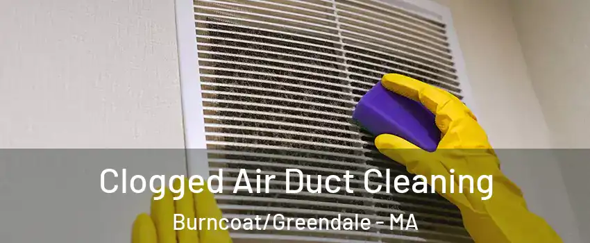 Clogged Air Duct Cleaning Burncoat/Greendale - MA