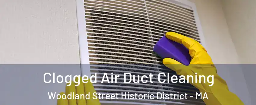 Clogged Air Duct Cleaning Woodland Street Historic District - MA