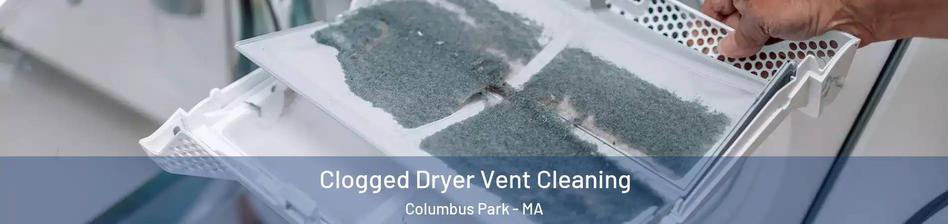 Clogged Dryer Vent Cleaning Columbus Park - MA