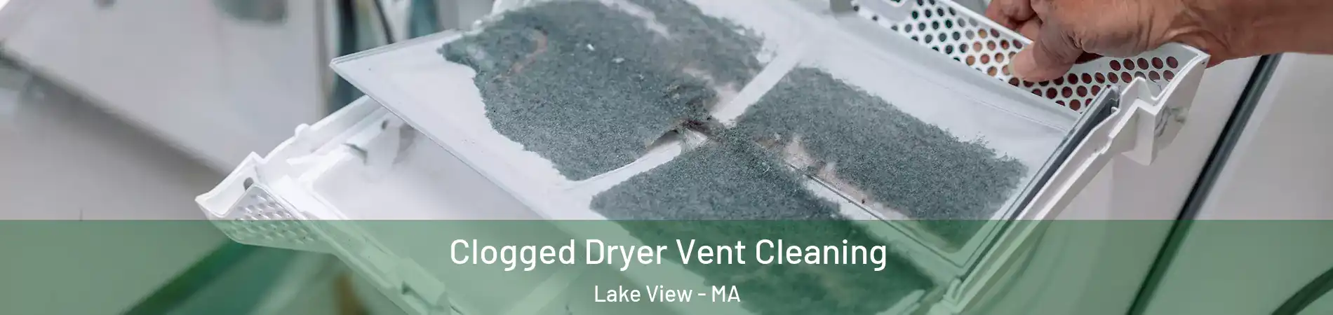 Clogged Dryer Vent Cleaning Lake View - MA