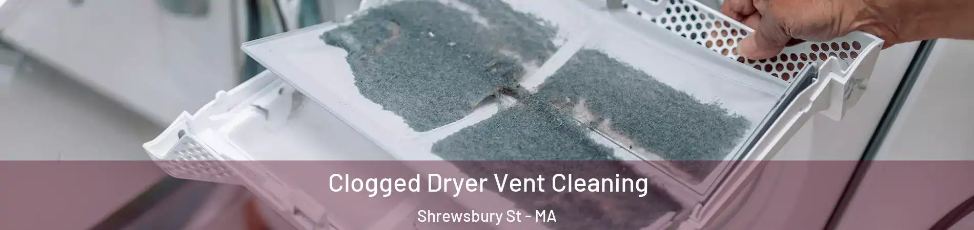 Clogged Dryer Vent Cleaning Shrewsbury St - MA