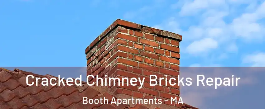 Cracked Chimney Bricks Repair Booth Apartments - MA