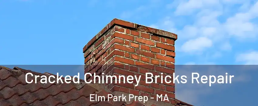 Cracked Chimney Bricks Repair Elm Park Prep - MA