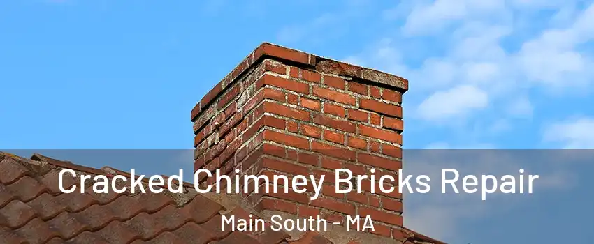 Cracked Chimney Bricks Repair Main South - MA