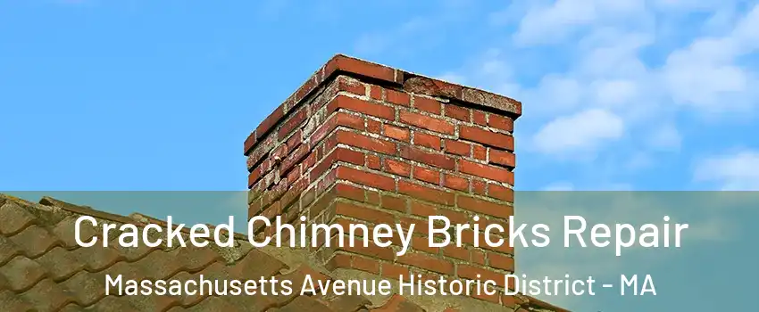 Cracked Chimney Bricks Repair Massachusetts Avenue Historic District - MA