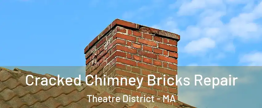 Cracked Chimney Bricks Repair Theatre District - MA