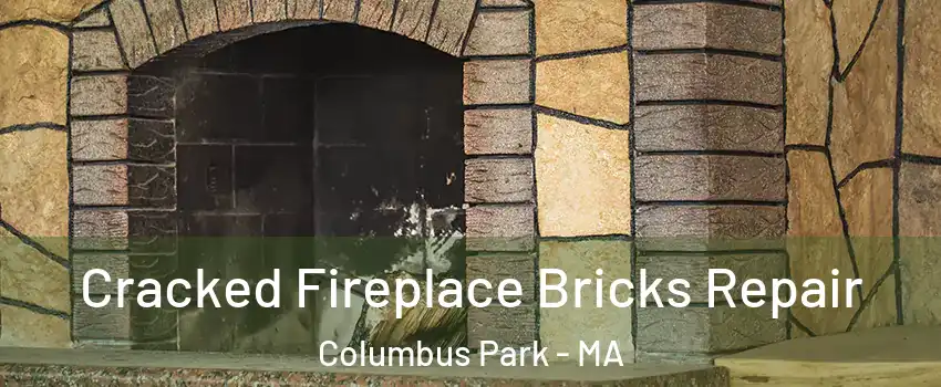 Cracked Fireplace Bricks Repair Columbus Park - MA