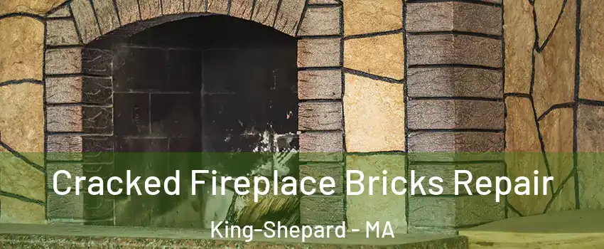 Cracked Fireplace Bricks Repair King-Shepard - MA