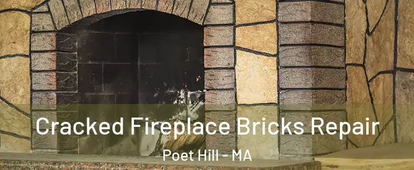 Cracked Fireplace Bricks Repair Poet Hill - MA