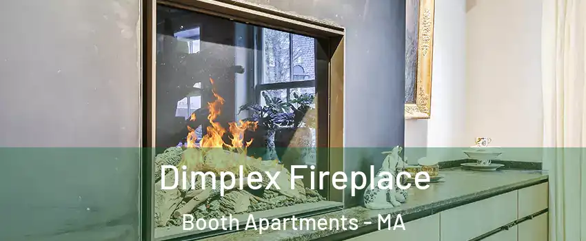 Dimplex Fireplace Booth Apartments - MA