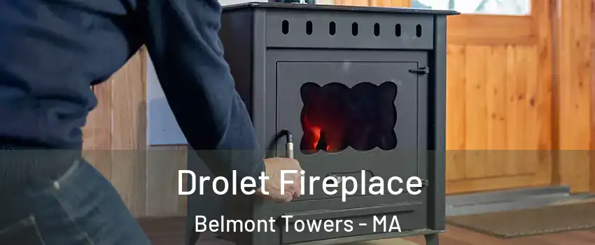 Drolet Fireplace Belmont Towers - MA