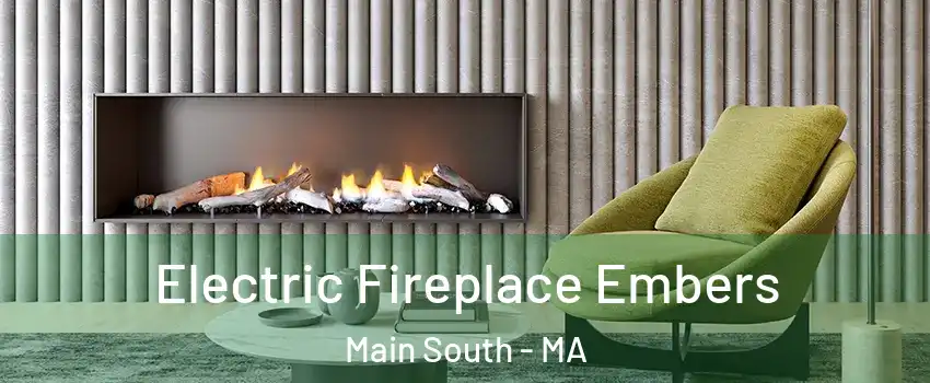 Electric Fireplace Embers Main South - MA