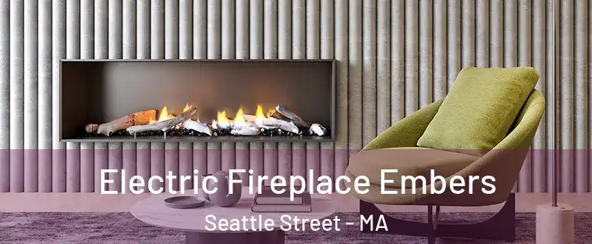 Electric Fireplace Embers Seattle Street - MA