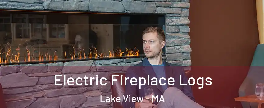 Electric Fireplace Logs Lake View - MA