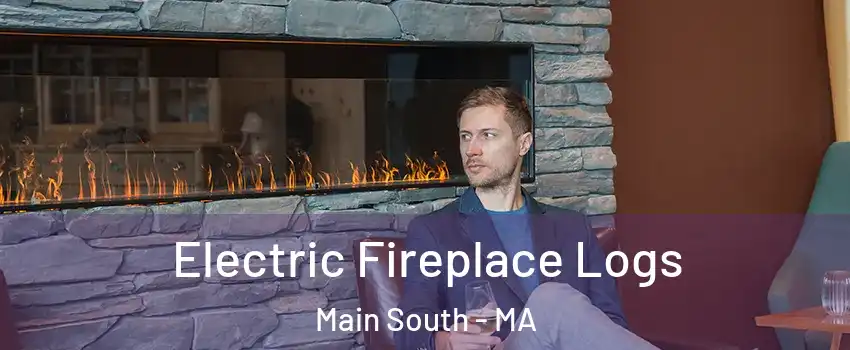 Electric Fireplace Logs Main South - MA