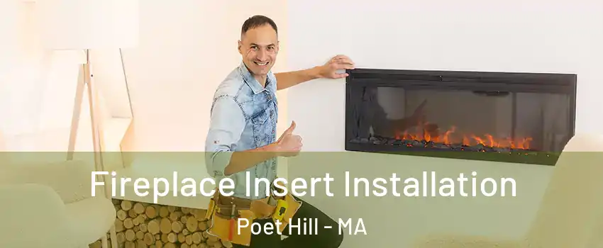 Fireplace Insert Installation Poet Hill - MA