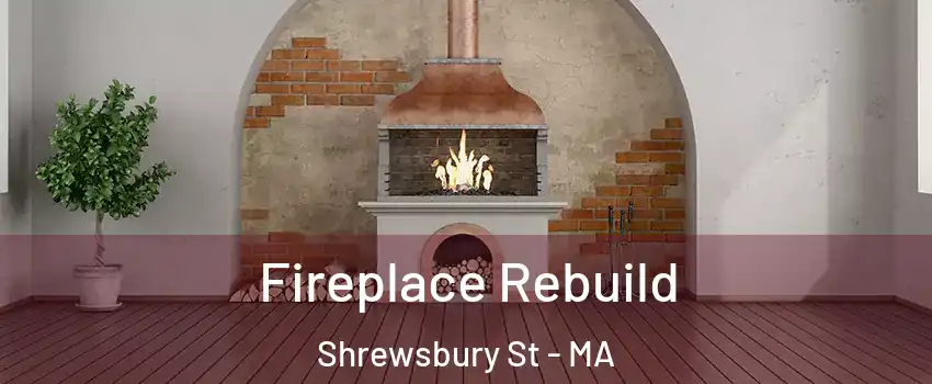 Fireplace Rebuild Shrewsbury St - MA