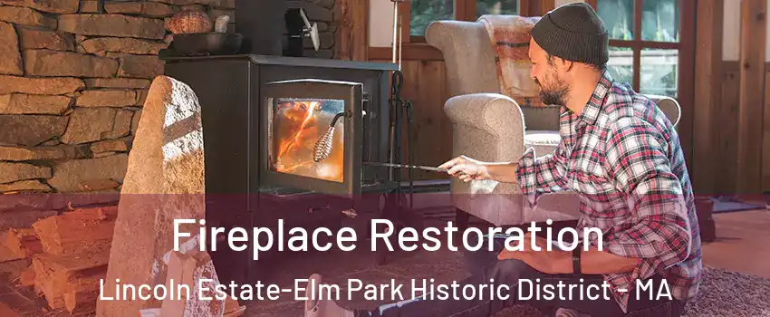 Fireplace Restoration Lincoln Estate-Elm Park Historic District - MA