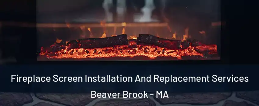 Fireplace Screen Installation And Replacement Services Beaver Brook - MA