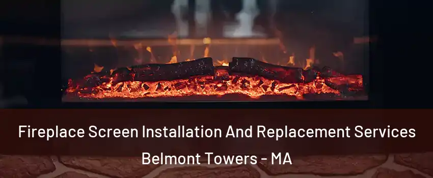 Fireplace Screen Installation And Replacement Services Belmont Towers - MA