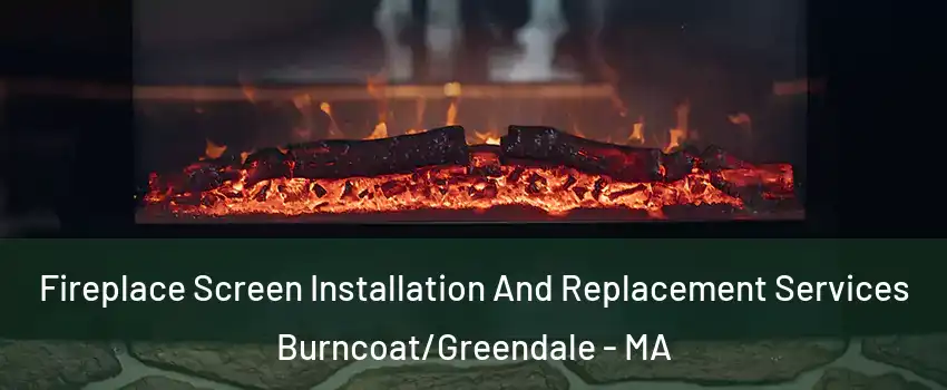 Fireplace Screen Installation And Replacement Services Burncoat/Greendale - MA