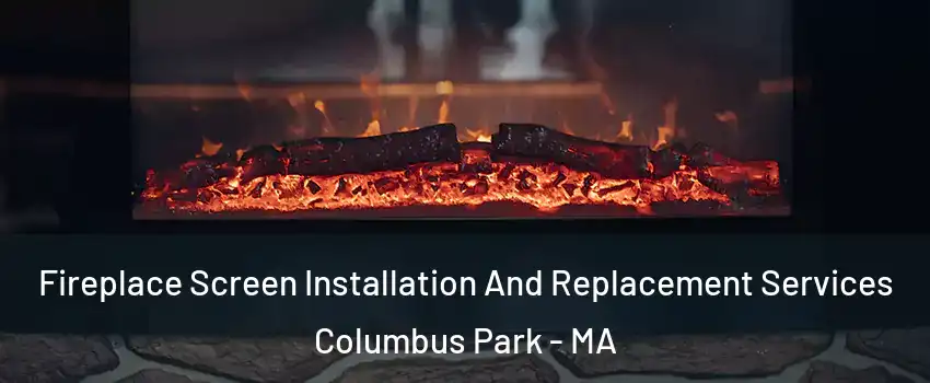 Fireplace Screen Installation And Replacement Services Columbus Park - MA