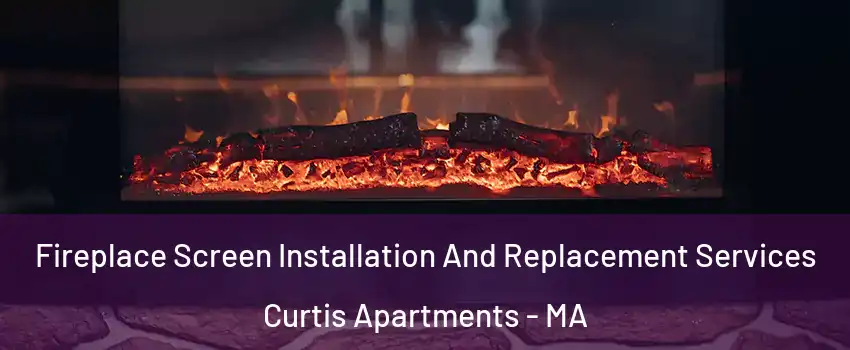 Fireplace Screen Installation And Replacement Services Curtis Apartments - MA