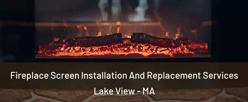 Fireplace Screen Installation And Replacement Services Lake View - MA