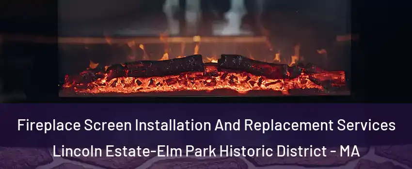 Fireplace Screen Installation And Replacement Services Lincoln Estate-Elm Park Historic District - MA