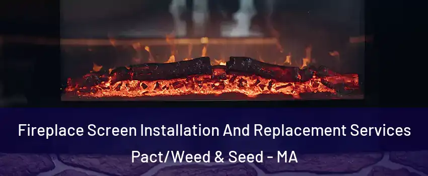 Fireplace Screen Installation And Replacement Services Pact/Weed & Seed - MA