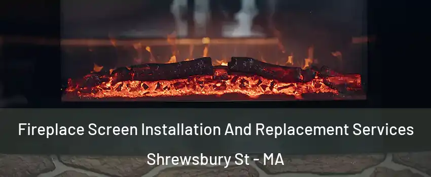 Fireplace Screen Installation And Replacement Services Shrewsbury St - MA