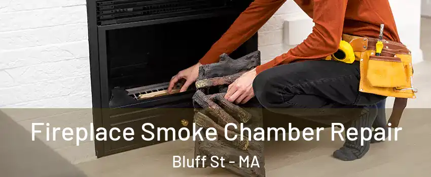 Fireplace Smoke Chamber Repair Bluff St - MA