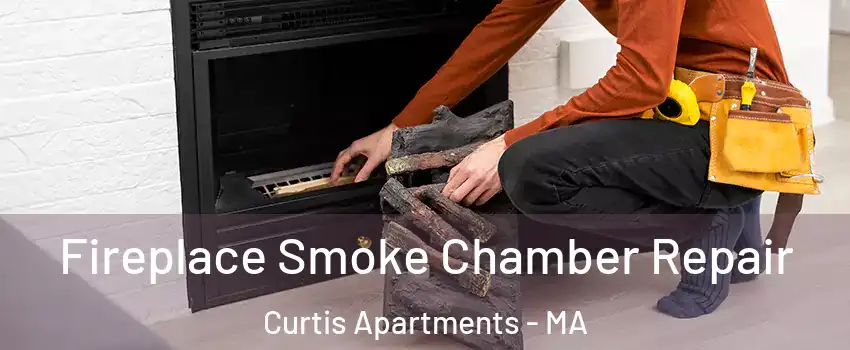 Fireplace Smoke Chamber Repair Curtis Apartments - MA