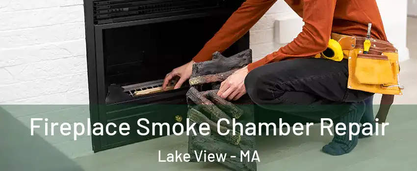 Fireplace Smoke Chamber Repair Lake View - MA