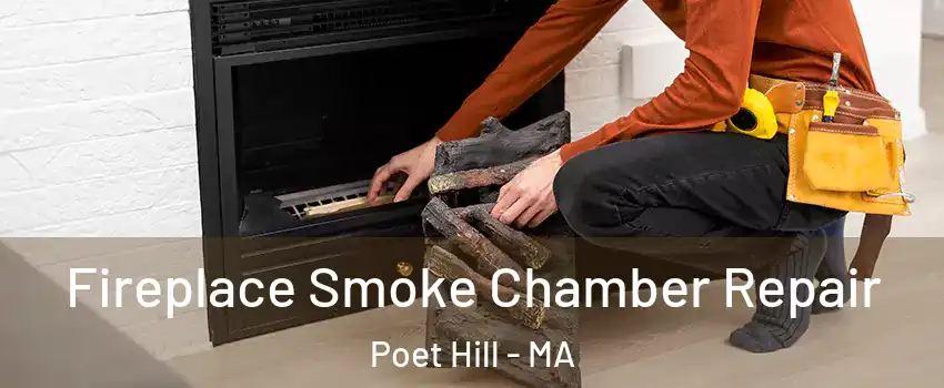 Fireplace Smoke Chamber Repair Poet Hill - MA