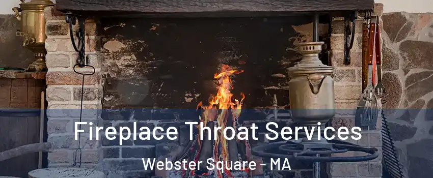 Fireplace Throat Services Webster Square - MA