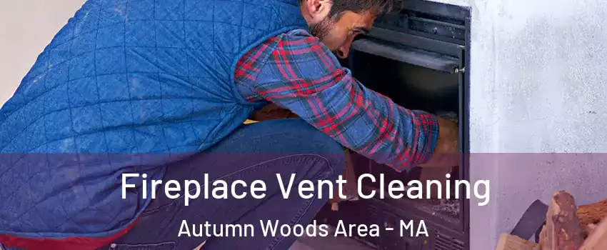 Fireplace Vent Cleaning Autumn Woods Area - MA