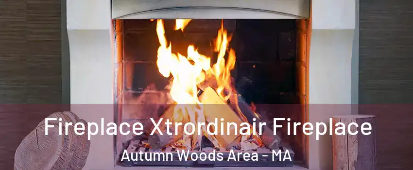 Fireplace Xtrordinair Fireplace Autumn Woods Area - MA