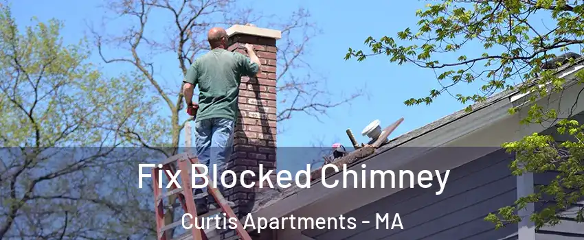 Fix Blocked Chimney Curtis Apartments - MA