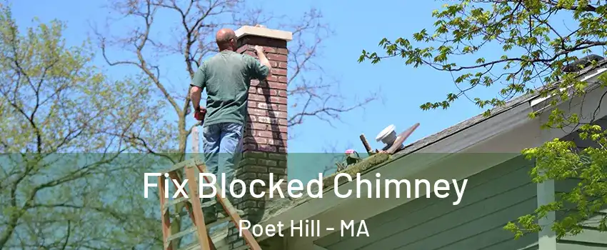 Fix Blocked Chimney Poet Hill - MA